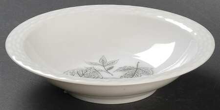 Shadow Leaf Rim Fruit/Dessert (Sauce) Bowl