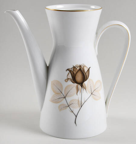 Shadow Rose Coffee Pot No Lid