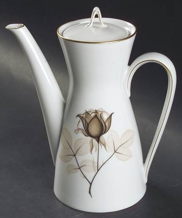 Shadow Rose Mini Coffee Pot & Lid