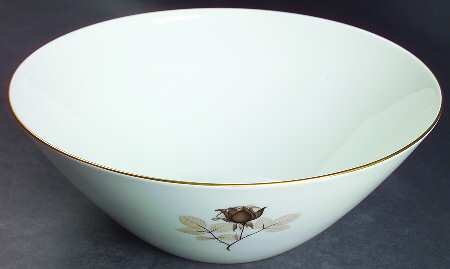 Shadow Rose 10" Large Salad Serving Bowl