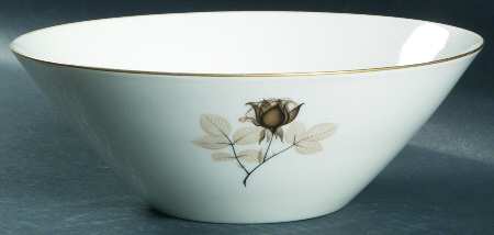 Shadow Rose 9" Round Vegetable Bowl