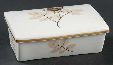 Shadow Rose Cigarette Box & Lid