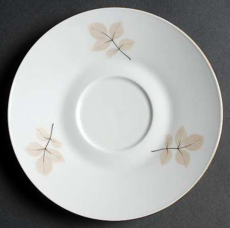 Shadow Rose Saucer for Footed Cream Soup Bowl