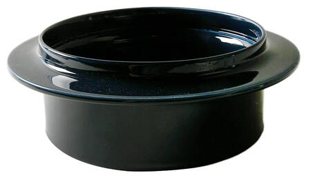 Siena Blue 2.75 Quart Round Casserole No Lid