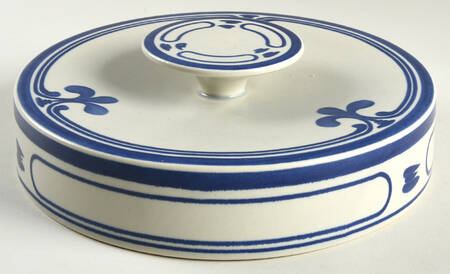 Siena Blue Lid for 2.75 Quart Round Casserole