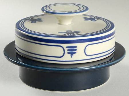 Siena Blue .75 Qt Round Covered Casserole by Rosenthal - Continental