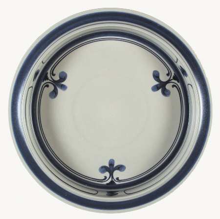 Siena Blue 15" Round Buffet Plate