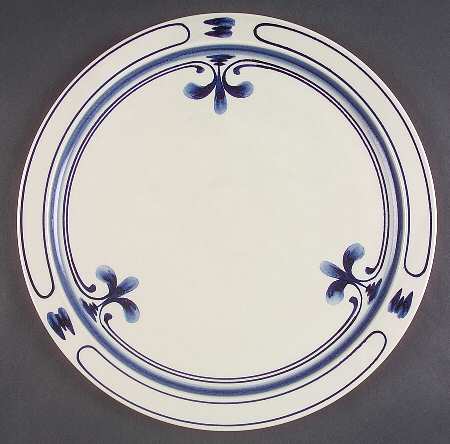 Siena Blue 12" Chop Plate (Round Platter) by Rosenthal - Continental