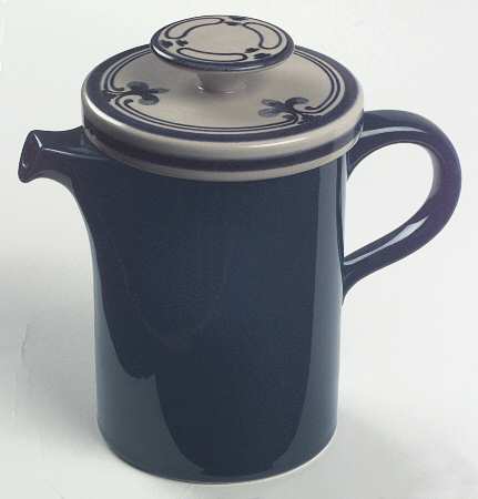 Siena Blue Coffee Pot & Lid by Rosenthal - Continental