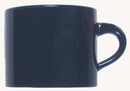 Siena Blue Flat Cup