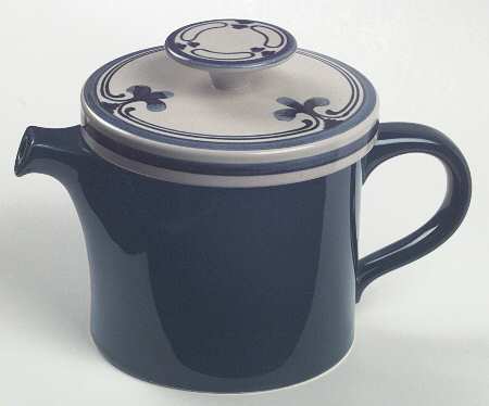Siena Blue Teapot & Lid