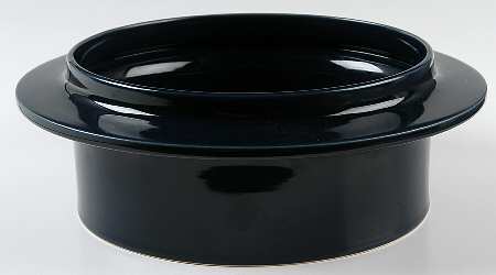 Siena Blue 2.25 Qt Round Casserole No Lid