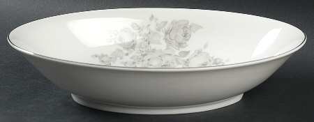 Silver Glow 10" Oval Vegetable Bowl