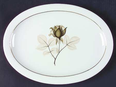 Silhouette 13" Oval Serving Platter