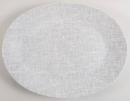 Silk Velvet 17" Oval Serving Platter