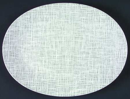 Silk Velvet 11" Oval Serving Platter