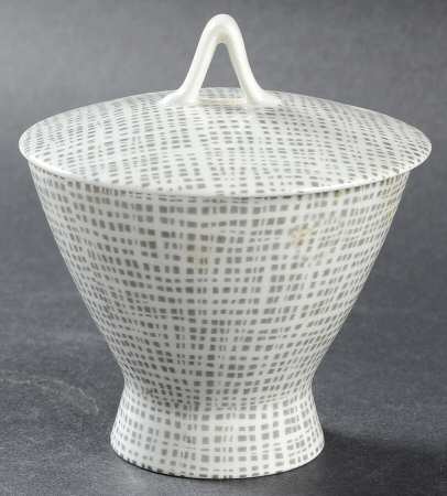 Silk Velvet Sugar Bowl & Lid