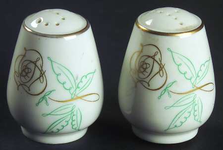 Spencer Rose Individual Salt & Pepper Set