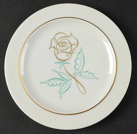 Spencer Rose Bread & Butter Plate