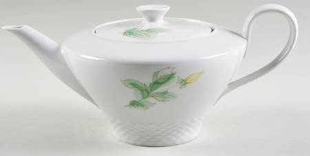 Springtime (Yellow Rose) Teapot & Lid