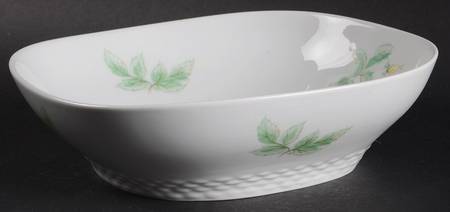 Springtime (Yellow Rose) 8" Square Vegetable Bowl