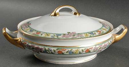 Springtime Multicolor Round Covered Vegetable