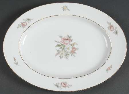 Spring Serenade 12" Oval Serving Platter
