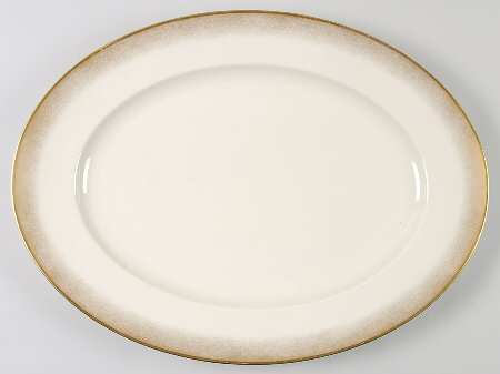 Stardust (Rim) 18" Oval Serving Platter