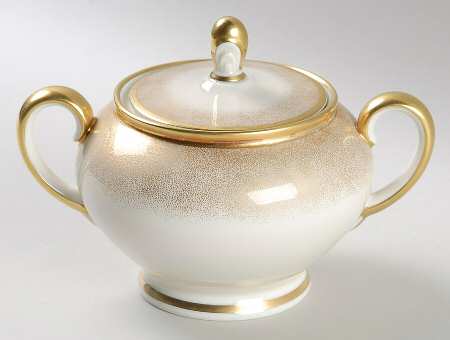 Stardust (Rim) Sugar Bowl & Lid