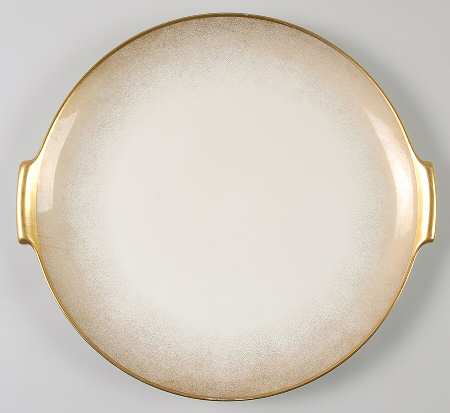 Stardust (Rim) Handled Cake Plate
