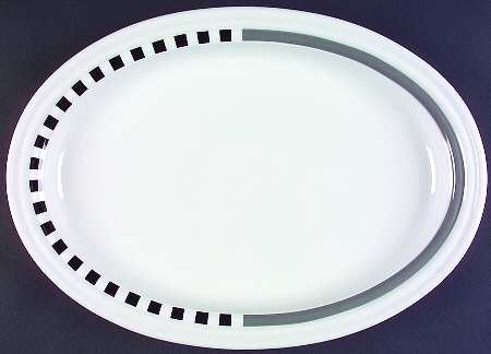 Strada 16" Oval Serving Platter
