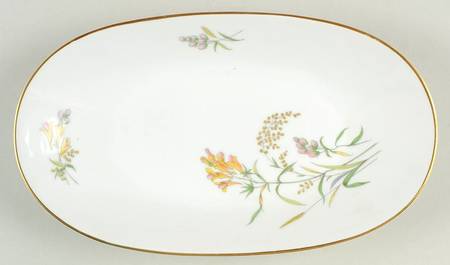 Summer Blossoms Ivory Relish