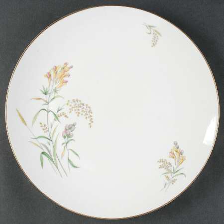 Summer Blossoms White 12" Chop Plate (Round Platter)