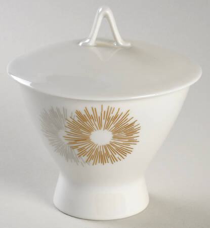Sunburst Sugar Bowl & Lid