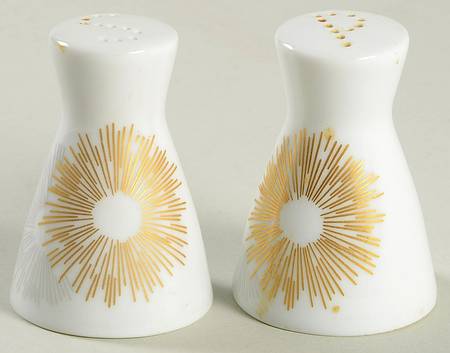 Sunburst Individual Salt & Pepper Set