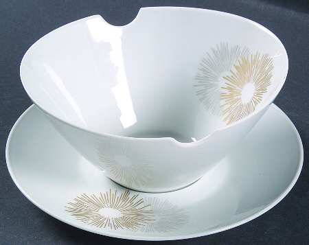 Sunburst Gravy Boat & Underplate