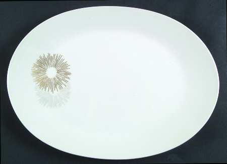 Sunburst 13" Oval Serving Platter