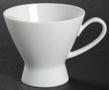 Sunburst Footed Demitasse Cup