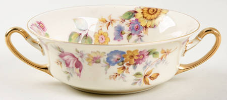 The Sunray Flat Cream Soup Bowl