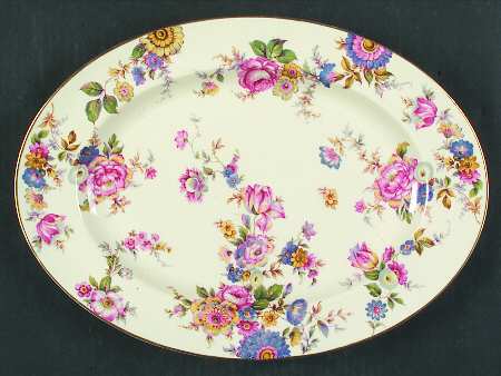 The Sunray 13" Oval Serving Platter