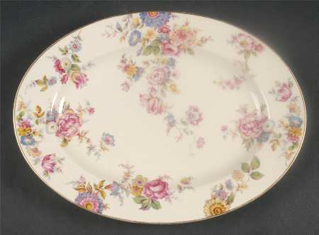 The Sunray 11" Oval Serving Platter