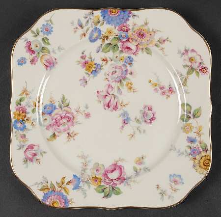 The Sunray Square Salad Plate