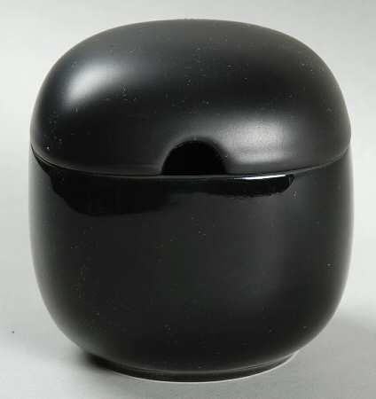 Suomi Black Sugar Bowl & Lid