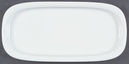 Suomi White Large Sandwich Tray
