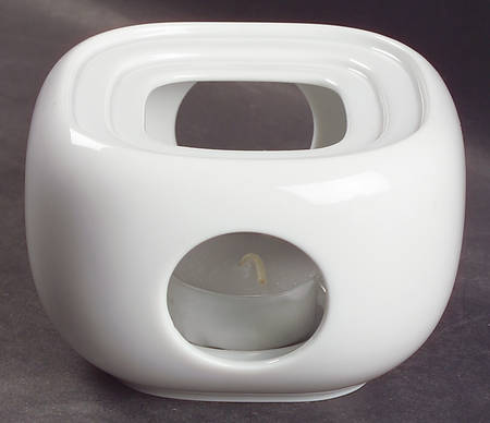 Suomi White Warmer Stand for Coffee Pot