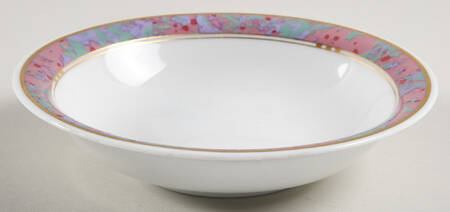 Symphony (Aida, Pink & Green) Fruit/Dessert (Sauce) Bowl