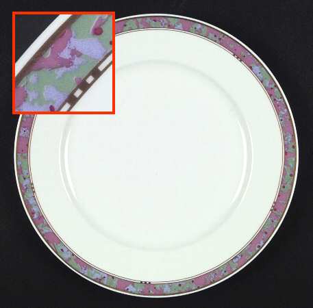 Symphony (Aida, Pink &amp; Green) by Rosenthal - Continental
