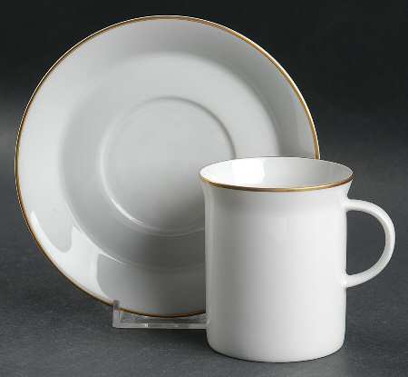 Tempelhof Flat Cup & Saucer Set