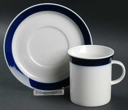 Terzo Flat Cup & Saucer Set