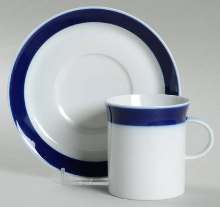 Terzo Flat Demitasse Cup & Saucer Set